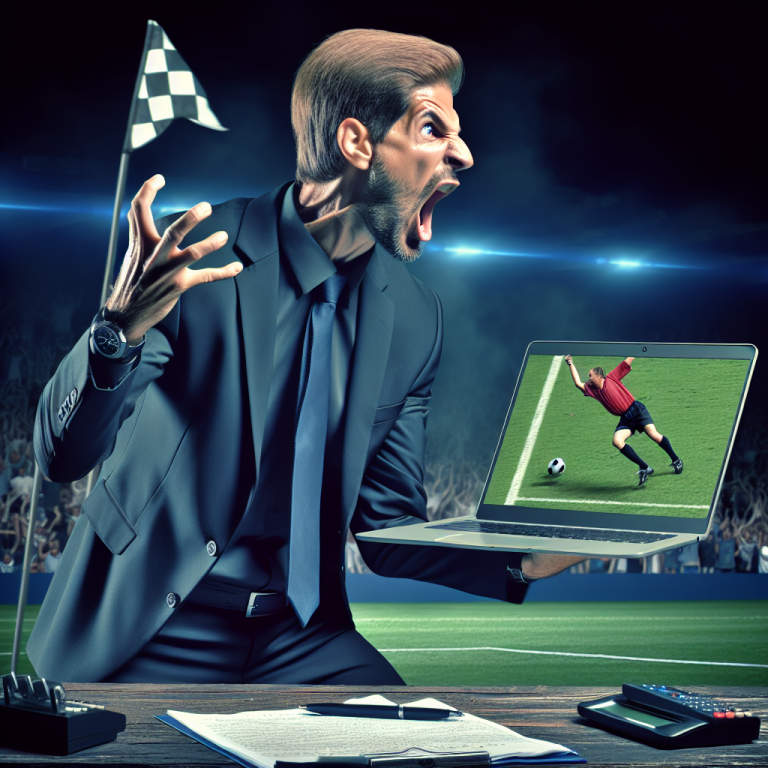 Mourinho loveste din nou laptop pentru reluarea golului anulat