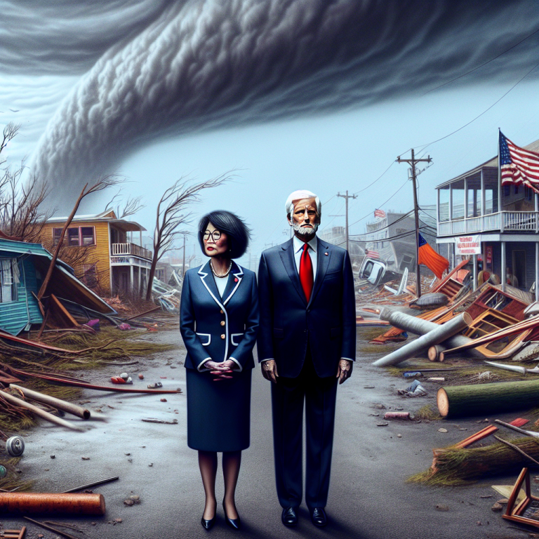 Joe Biden si Kamala Harris viziteaza zonele distruse de uraganul Helene. Bilantul furtunii peste 190 de morti