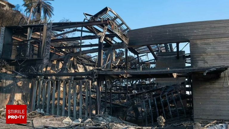 Cea mai scumpa casa din Los Angeles distrusa de incendii