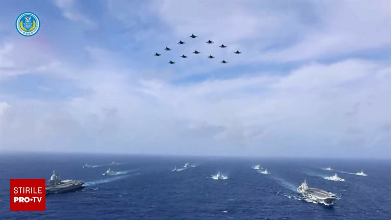 China a trimis avioane si nave in jurul Taiwanului Xi Jinping Nimeni nu poate opri reunificarea