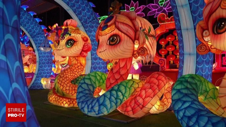 China iese din Anul Dragonului si intra in Noul An Lunar