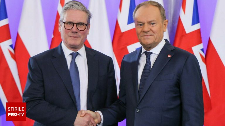 Marea Britanie si Polonia semneaza tratat de securitate de 4 miliarde