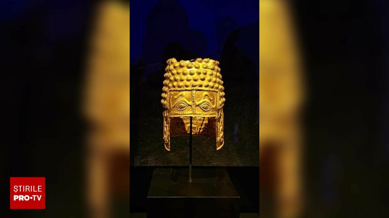 Muzeul National de Istorie a Romaniei despre furtul Coifului de aur de la Cotofenesti Toate piesele sunt asigurate