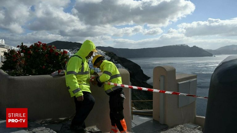 Cercetatorii descumpaniti dupa 7 cutremure in Santorini
