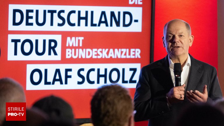 Olaf Scholz critica conditiile foarte egoiste impuse de Trump pentru ajutorul militar Ucrainei