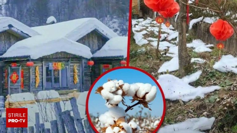 Un sat turistic din China si a cerut scuze pentru zapada falsa