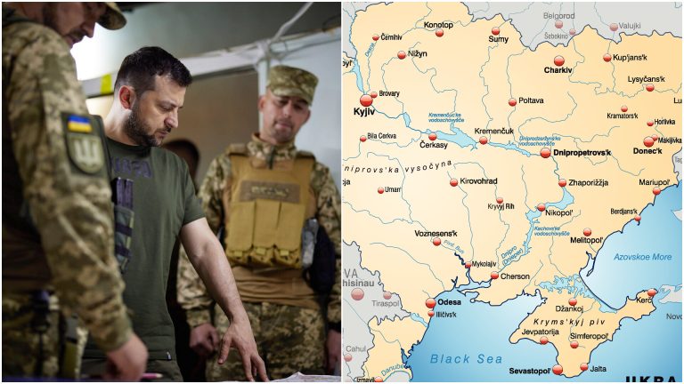 Zelenski propune un schimb de teritorii cu Putin