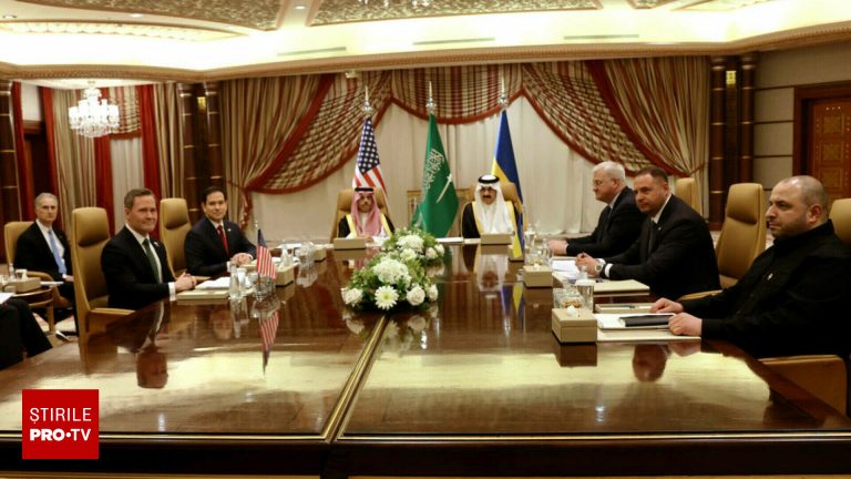 Au inceput discutiile pentru pacea in Ucraina Arabia Saudita