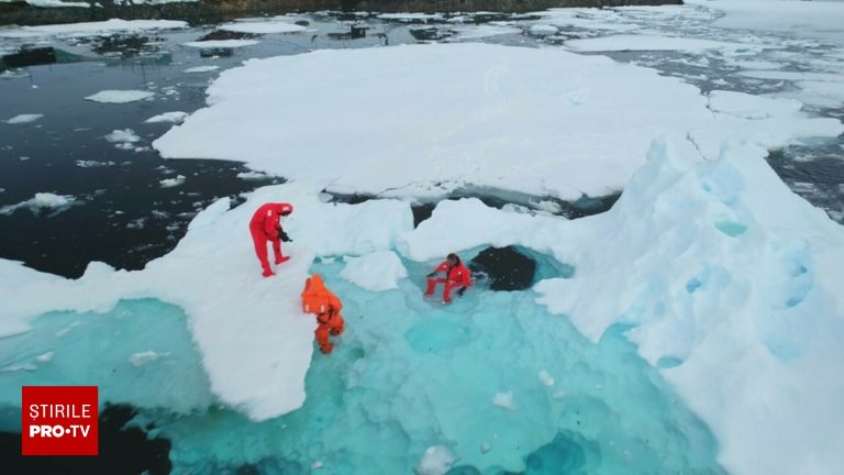 Cercetatori izolati in Antarctica cer evacuarea