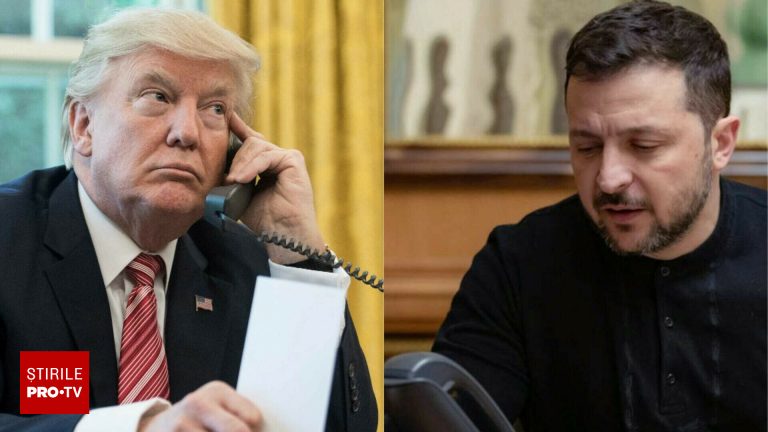 Convorbirea telefonica Trump Zelenski s a incheiat Reactia imediata a presedintelui SUA