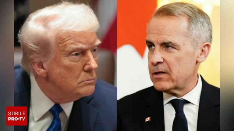 Donald Trump si Mark Carney discuta despre razboiul comercial SUA Canada
