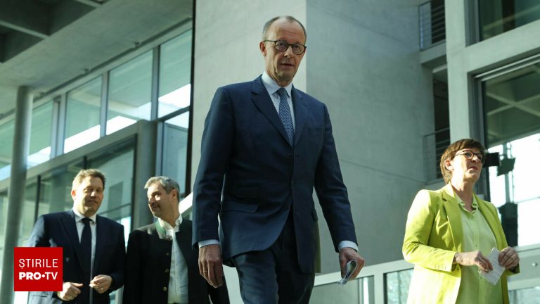Friedrich Merz a convenit cu social democratii asupra guvernului Germaniei AfD exclus