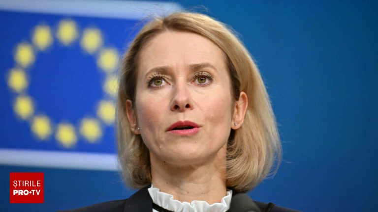 Kaja Kallas cere 5 miliarde dolari pentru obuze Ucrainei