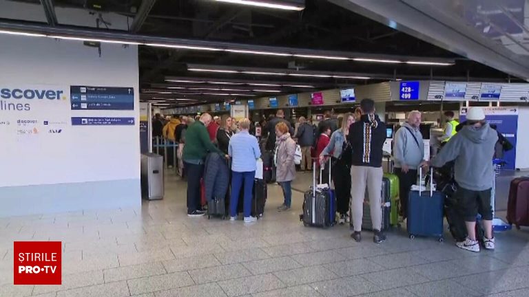 Mii de zboruri anulate in Germania din cauza grevei aeroporturilor