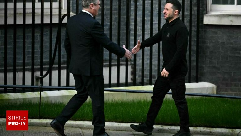 Zelenski primit de Keir Starmer la Londra