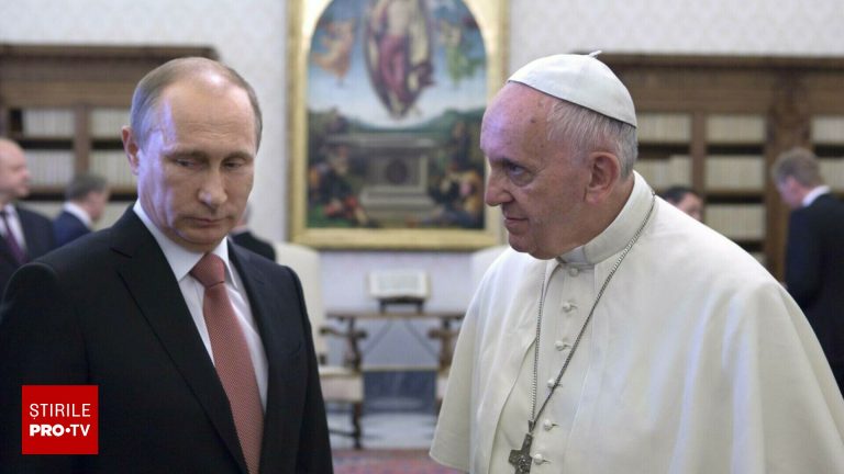 Ce a spus Vladimir Putin despre moartea Papei Francisc