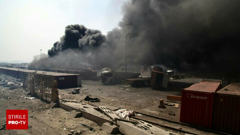 Explozia din cel mai mare port iranian 25 morti 1000 raniti