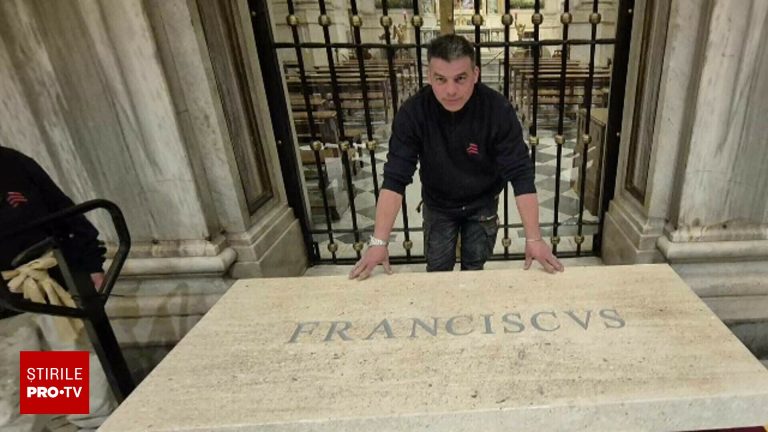 Marturia unui roman care a lucrat la mormantul Papei Francisc S a muncit in ture zi si noapte