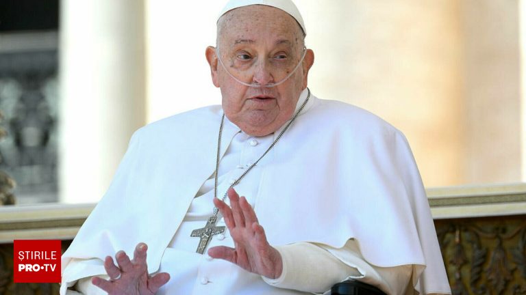 Prima aparitie a Papei Francisc dupa externare