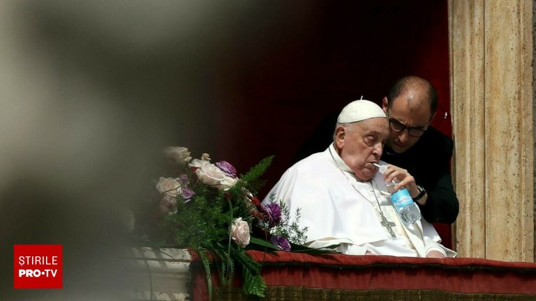 Ultimul mesaj al Papei Francisc pentru credinciosi FOTO VIDEO