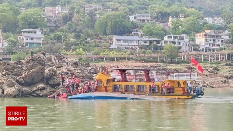 Accident maritim in China Opt morti din cauza unui fenomen