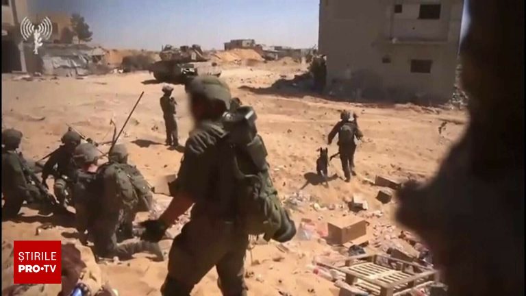 Armata israeliana si Hamas se acuza de scuturi umane