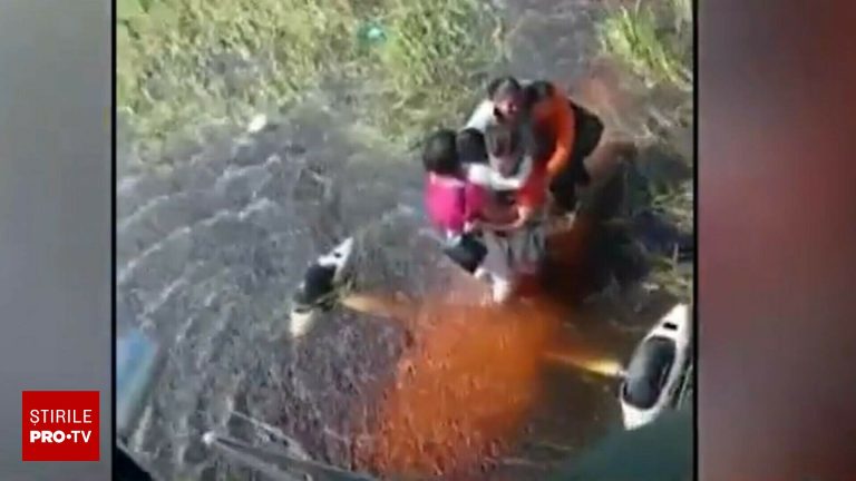 Cinci pasageri ai unui avion blocati intr o mlastina cu caimani