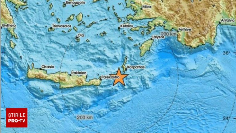 Cutremur de magnitudine 6 1 in Creta tsunami posibil
