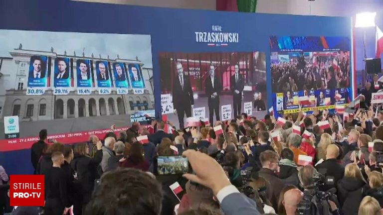 Trzaskowski proeuropean vs Nawrocki nationalist in turul 2