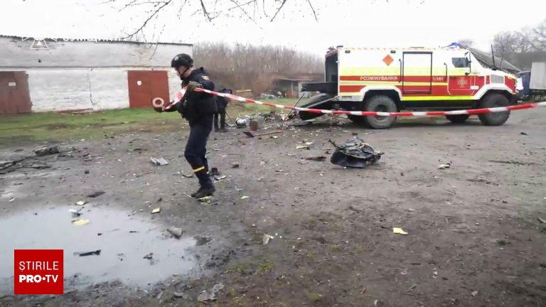 Ucraina a lansat un atac masiv cu drone 7 morti 20 raniti