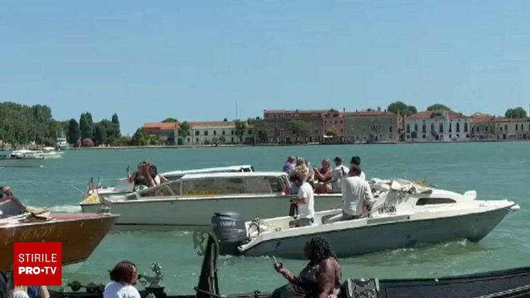 Cum s a incheiat nunta secolului la Venetia