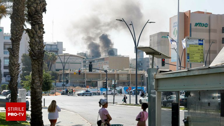 Israelul a atacat un sit nuclear iranian Teheranul a bombardat un spital israelian