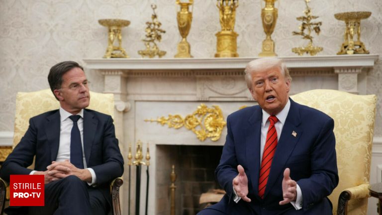 Mark Rutte il lauda pe Donald Trump inainte de summitul NATO