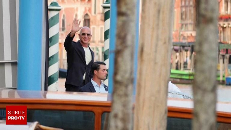Petrecerile din Venetia pentru nunta lui Jeff Bezos au inceput