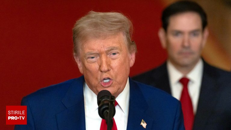 Trump a sugerat o posibila schimbare de regim in Iran
