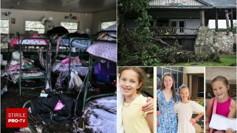 11 fete disparute dupa inundatiile din Texas