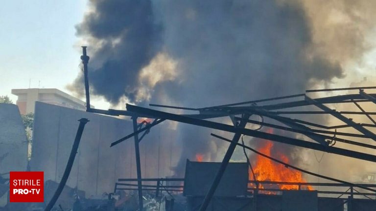 Explozie puternica la o benzinarie din Roma 21 raniti