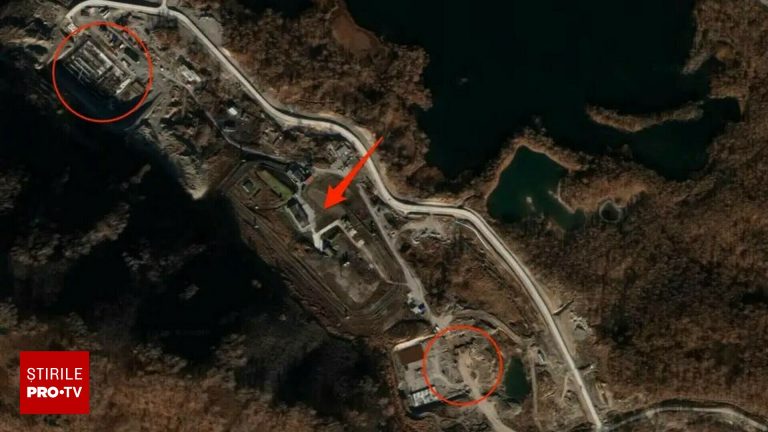Facilitati nucleare secrete extinse in Rusia surprinse din satelit
