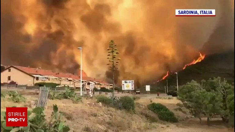 Grecia Turcia Bulgaria Albania si Italia se confrunta cu incendii grave