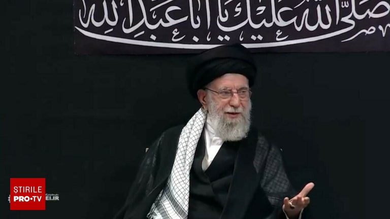 Liderul suprem iranian apare public dupa armistitiu cu Israelul VIDEO