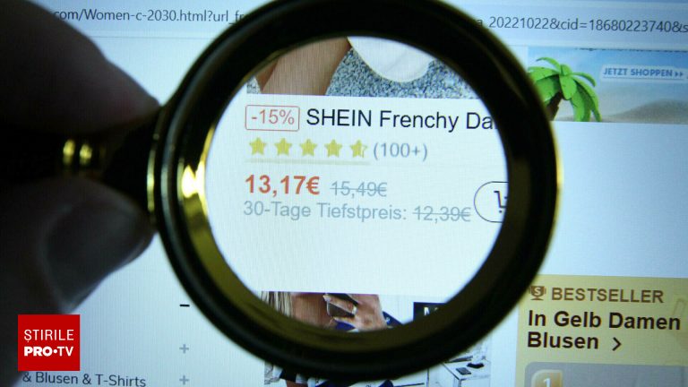 Retailerul Shein amendat cu 40 milioane euro pentru inselaciune