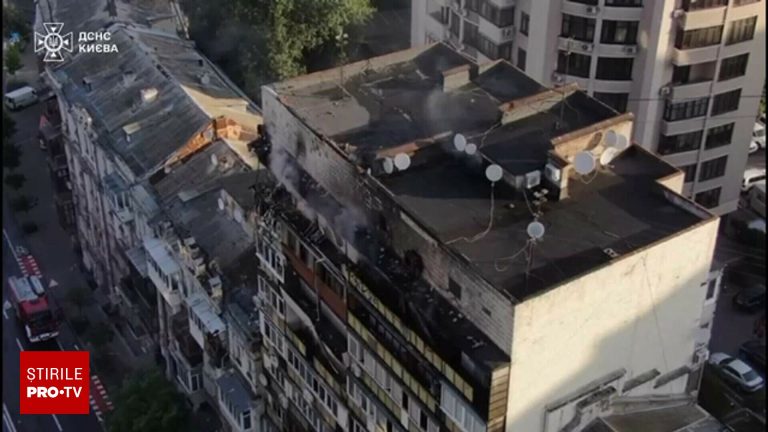 Ucrainenii sunt terorizati noaptea de drone rusesti