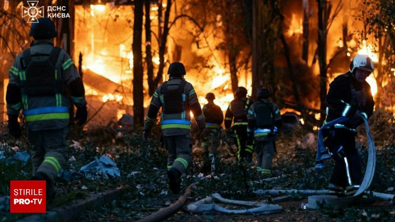 atac masiv asupra kievului doi morti 13 raniti