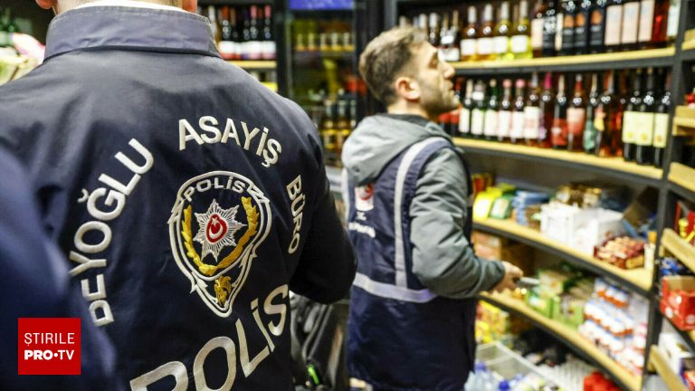 Arestari masive in Turcia pentru alcool de contrabanda
