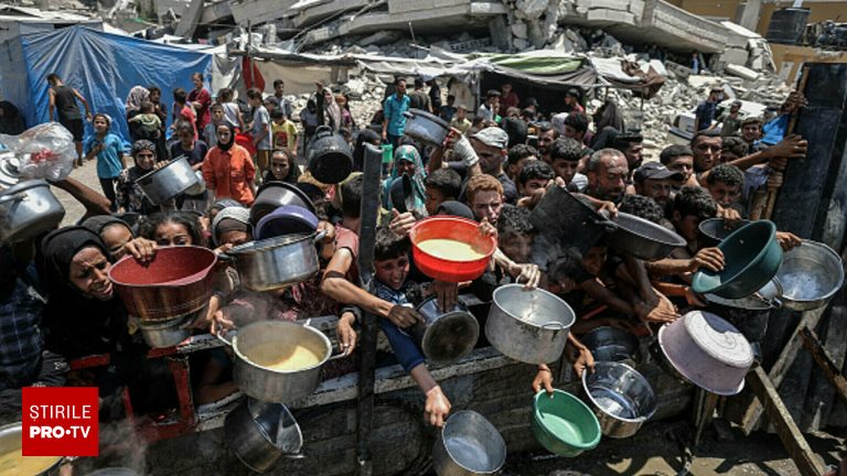 Fametea face victime in Gaza peste 90 de copii au murit