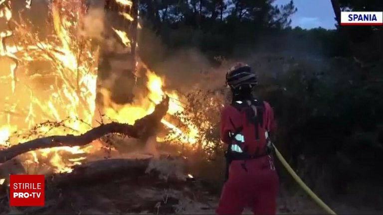 Incendiile de vegetatie devastatoare in sudul Europei