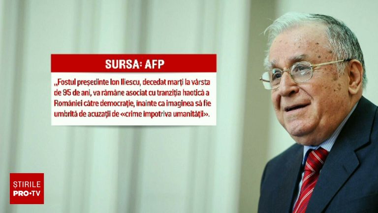 Jurnalistii francezi descriu perceptia romanilor despre Iliescu