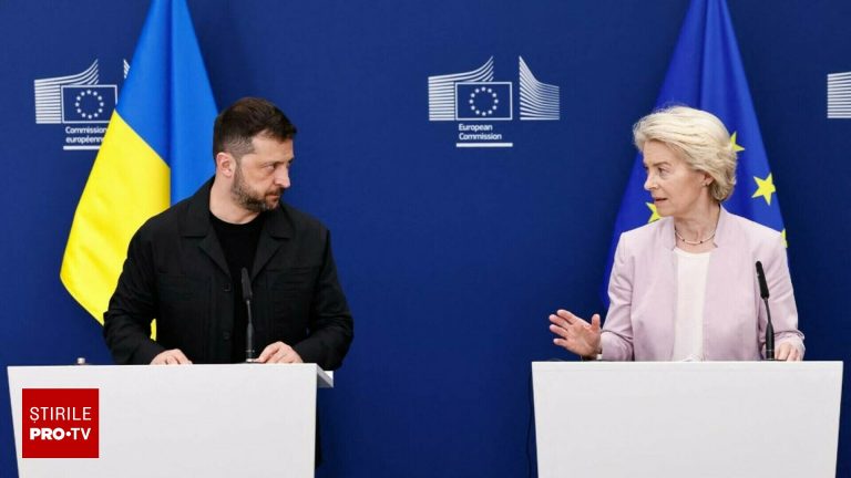 Liderii UE la Casa Alba sprijin pentru Zelenski in fata lui Trump