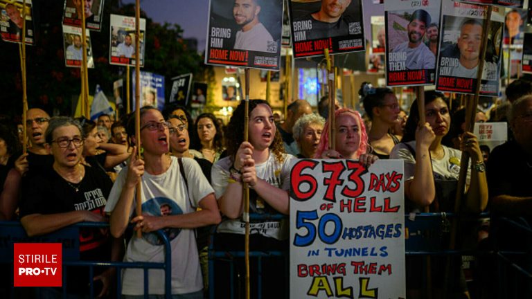 Mii de israelieni au protestat impotriva ofensivei din Gaza
