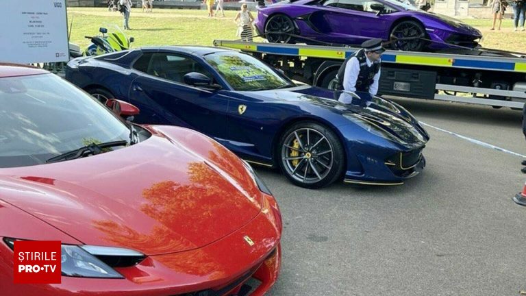 Politia din Londra a confiscat 72 de masini de luxe